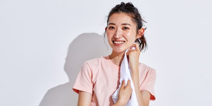 スッキリした女性